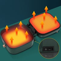 Elektrický bezdymový gril a hot pot Uten 2 v 1, dvojitá panvica s nepriľnavým povrchom, nastaviteľnou teplotou a jednoduchým čistením 8