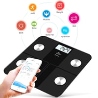 Uten Bluetooth Személyi Mérleg Testösszetétel Elemzéssel 180 kg 2