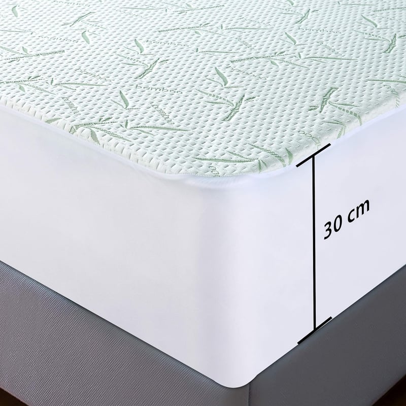 Utopia Bedding 160x200 cm vízálló matracvédő, légáteresztő viscose topper