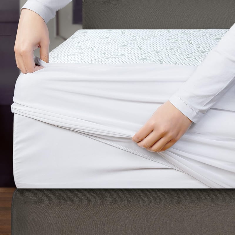 Utopia Bedding 160x200 cm vízálló matracvédő, légáteresztő viscose topper