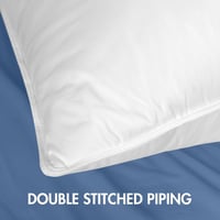 Utopia Bedding 2 darabos párna 80x80 cm, légáteresztő és puha alvópárna fehér - 80 x 80 cm (pack of 2), 2, White 5
