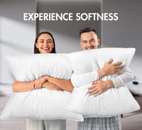 Utopia Bedding 2 darabos párna 80x80 cm, légáteresztő és puha alvópárna fehér - 80 x 80 cm (pack of 2), 2, White 4