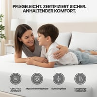 Utopia Bedding súprava 2 napínacích plachiet 180x200 cm, biele, brúsené mikrovlákno, hĺbka 35 cm, certifikát Oeko-Tex 3