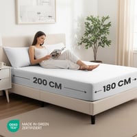 Utopia Bedding súprava 2 napínacích plachiet 180x200 cm, biele, brúsené mikrovlákno, hĺbka 35 cm, certifikát Oeko-Tex 2