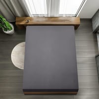 Utopia Bedding Gumis Lepedő 160x200 cm Szürke Mikroszálas - 160 x 200 cm, Grey 3