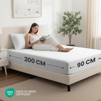 Utopia Bedding plahta s gumicom 2 kom. - 90x200 cm - bijela, navlaka za madrac, set posteljine 2