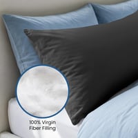 Utopia Bedding dlhý vankúš na telo 40x145 cm, s mäkkou výplňou z dutého vlákna, biely tehotenský vankúš pre spánok na boku a podporu počas materstva 4