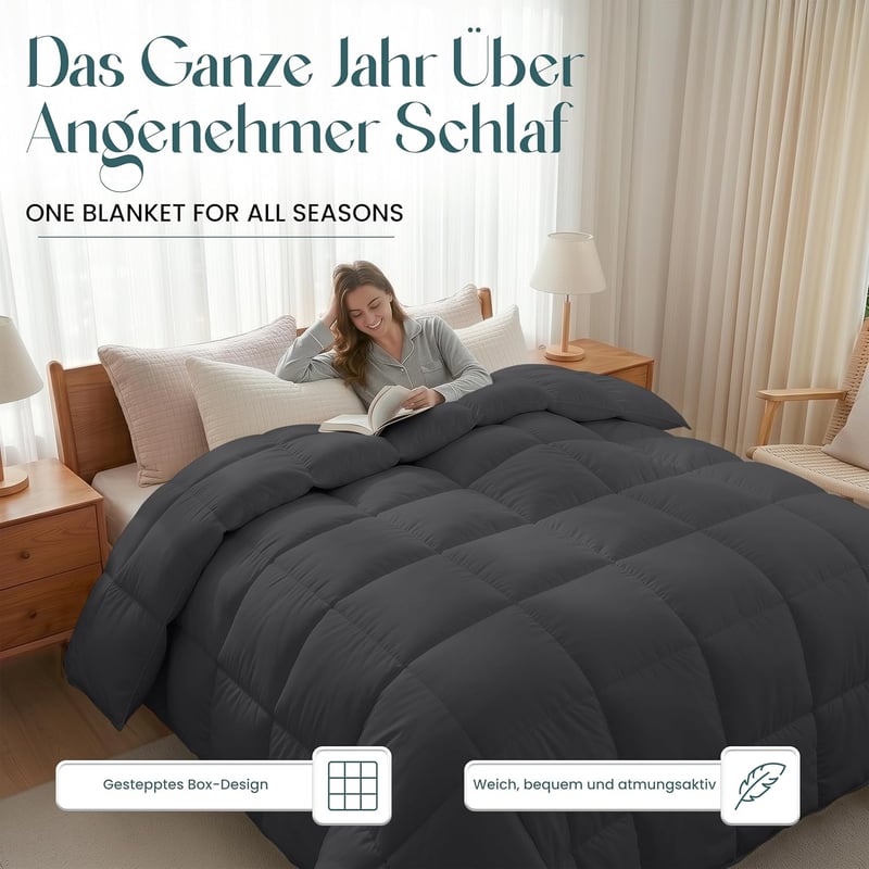 Utopia Bedding Mikroszálas Paplan Hipoallergén Töltettel Allergiásoknak
