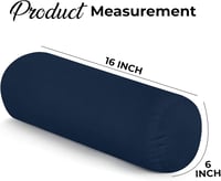Utopia Bedding Nyakpárna szett 2 db 15x40 cm sötétkék dekoratív párna 3
