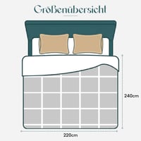 Utopia Bedding Pilotă 220x240 cm, albă, din microfibră, hipoalergenică, matlasată, călduroasă, de iarnă, pentru persoane alergice 6