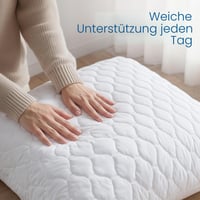 Vankúše Utopia Bedding 80x80 cm, sada 2 kusov, na spanie a dekoráciu 4