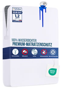 Utopia Bedding prémiový nepremokavý chránič matraca, ochrana proti plošticiam 1