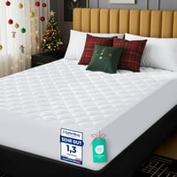Utopia Bedding Steppelt Mikroszálas Matracvédő és Matractopper 30 cm-ig 1