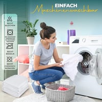 Utopia Bedding Vodootporna zaštita za madrac 140x200 cm – Navlaka za madrac s elastičnom trakom, prekrivač za madrac 7