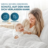 Utopia Bedding Nepremokavý chránič matraca 140x200 cm, certifikát Oeko-Tex, priedušný, s elastickými rohovými popruhmi, ochrana pri inkontinencii, biely 5