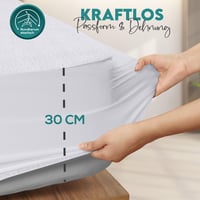 Utopia Bedding vodootporna zaštita za madrac 160x200 cm, dubina 30 cm, Oeko-Tex certificirana, prozračna, s elastičnom trakom po cijelom rubu 4
