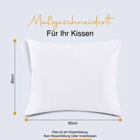Husă de pernă impermeabilă Utopia Bedding cu fermoar, 80x80 cm, 4 bucăți, împotriva ploșnițelor 2