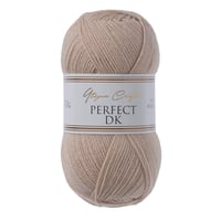 Priadza na pletenie Utopia Crafts DK 3x100g (900m), akrylová priadza s certifikátom Oeko-Tex 100 v teplej hnedej farbe na pletenie a háčkovanie 2