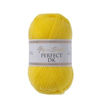Utopia Crafts Priadza na pletenie a háčkovanie 3x100g (900m) DK Akrylová priadza Oeko-Tex 100 - Kukurične žltá 2