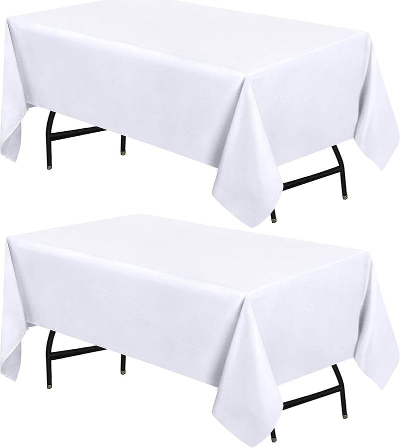 Utopia Kitchen 2 db mosható asztalterítő 152x213 cm fehér vízálló poliészter