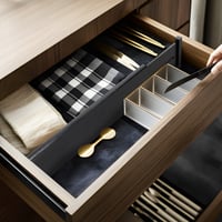 Organizator de sertar și separator de sertar din bambus Utoplike, înălțime 10,1 cm 5