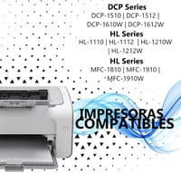 UVETEQ TN-1050 kompatibilis toner Brother HL-1110 / DCP-1510 / MFC-1810 sorozathoz - 1 db 2