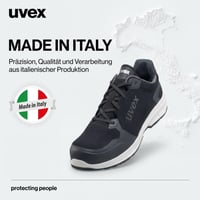 Uvex 1 Sport S3 ESD zaštitne cipele za muškarce - lagana, prozračna, protuklizna radna obuća, crna, EU veličina 47 9