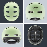 Detská cyklistická prilba Uvex 4kidz - matcha matná - 55-58 cm 4