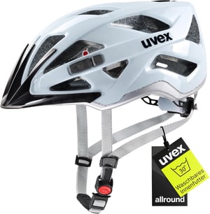 Uvex Active uniseks biciklistička kaciga - cloud-silver - 56-60 cm
