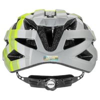 Uvex Air Wing CC Ľahká cyklistická prilba pre mužov a ženy - Sivá-limetková matná - 56-60 cm - Individuálne nastavenie veľkosti - Možnosť rozšírenia o LED svetlo 3