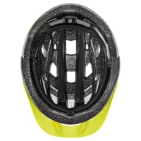 Uvex Air Wing CC Ľahká cyklistická prilba pre mužov a ženy - Sivá-limetková matná - 56-60 cm - Individuálne nastavenie veľkosti - Možnosť rozšírenia o LED svetlo 4