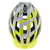 Uvex Air Wing CC Ľahká cyklistická prilba pre mužov a ženy - Sivá-limetková matná - 56-60 cm - Individuálne nastavenie veľkosti - Možnosť rozšírenia o LED svetlo 5