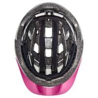 Ľahká cyklistická prilba Uvex Air Wing pre ženy a mužov – ružovo-biela – 56 – 60 cm – individuálne nastavenie veľkosti – možnosť rozšírenia o LED svetlo 4