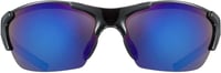 Uvex Blaze III sportoláshoz cserélhető lencsés napszemüveg férfiaknak és nőknek - 8 cm x 16 cm, Black / Blue, Single 2