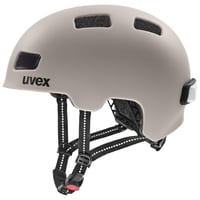 Cyklistická prilba Uvex City 4 pre mužov a ženy – Ľahká mestská prilba – Warm Grey Matt – 51 – 55 cm – Individuálne nastavenie veľkosti – Umývateľná výstelka 1