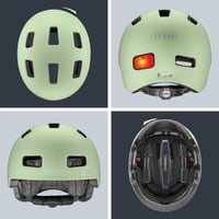 Uvex City 4 cyklistická prilba pre mužov a ženy - Matcha matná - 51-55 cm - Individuálne nastavenie veľkosti - Prateľné vnútro 4