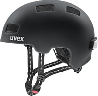Cyklistická prilba Uvex City 4 s LED svetlom – čierna matná – 55–58 cm 1