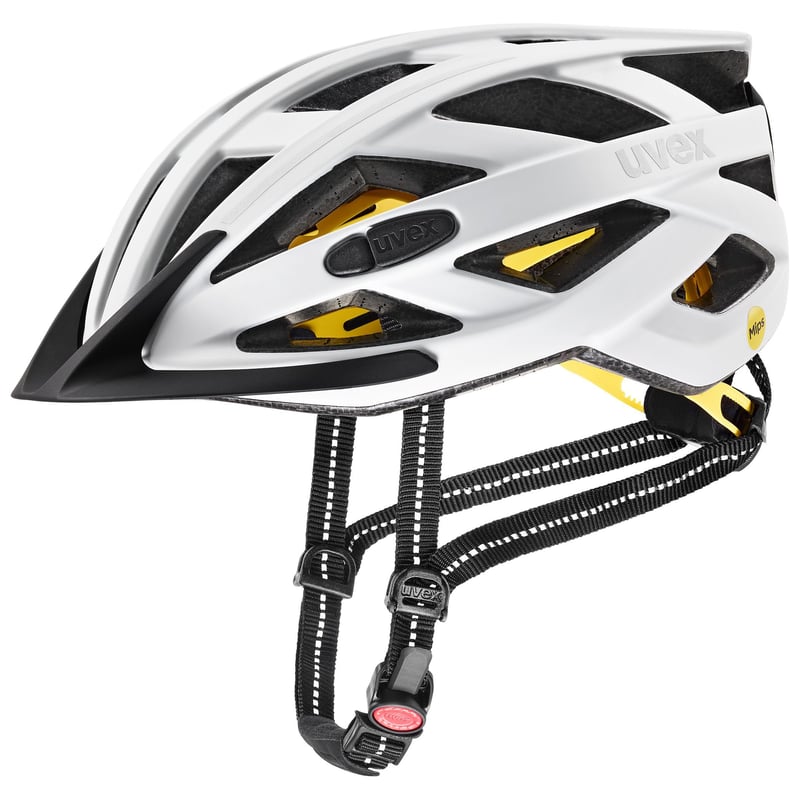 Unisex cyklistická prilba Uvex City i-vo MIPS - matná biela - obvod hlavy 56-60 cm