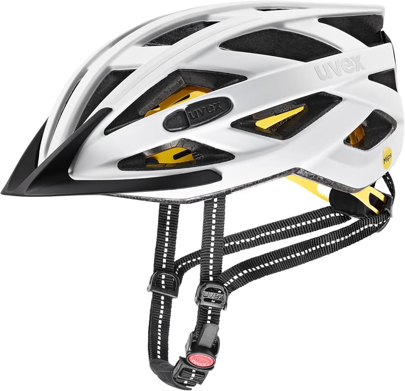 Uvex City I-Vo unisex kerékpáros sisak felnőtteknek - 52-57 cm, Matte white, Gen. 2 UK
