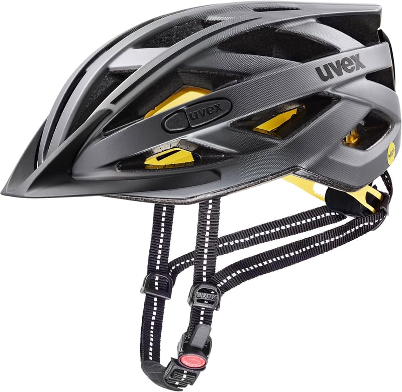 Uvex City I-Vo unisex kerékpáros sisak felnőtteknek - 56 - 60 cm, Matte Titanium, Gen. 2 UK