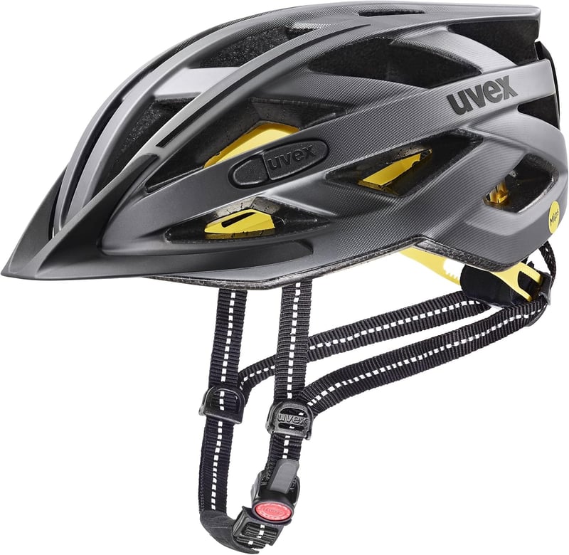 Uvex City I-Vo unisex kerékpáros sisak felnőtteknek - 56 - 60 cm, Matte Titanium, Gen. 1