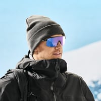 Ochelari sport Uvex dyrt - Smoke Gray Matt/Blue Mirror - Câmp vizual larg - Protecție 100% UV - Ochelari de soare sport pentru bărbați și femei 6