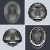 Uvex Exxential III Könnyű Lovaglási Sisak Unisex Méretállítható 4