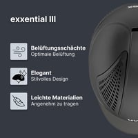 Cască de echitație Uvex Exxential III cu structură ușoară inmould, protecție confortabilă și decupaj pentru coada calului 2