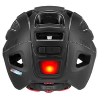 Cyklistická prilba Uvex Finale Visor s LED svetlom - Matná čierna - Obvod hlavy 52-57 cm - Mestská prilba pre mužov a ženy 3