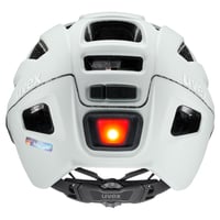 Cyklistická prilba Uvex Finale Visor V s fotochromatickým priezorom a LED svetlom – papierovo biela matná – obvod hlavy 56 – 61 cm 3