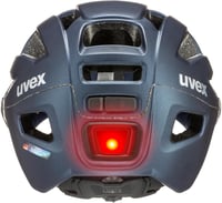 Uvex Finale Visor V városi kerékpáros sisak fotokromatikus vizorral, LED - deep space matt - 52-57 cm 3