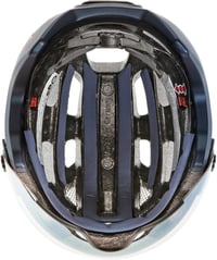 Uvex Finale Visor V városi kerékpáros sisak fotokromatikus vizorral, LED - deep space matt - 52-57 cm 4