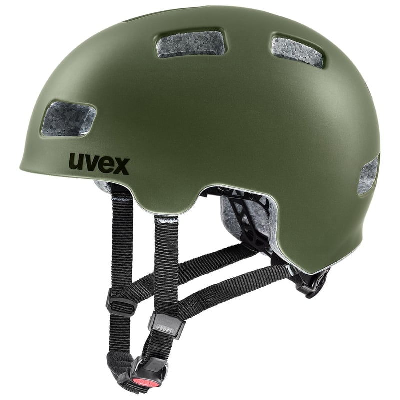 Cască de ciclism pentru copii Uvex hlmt 4 cc - Forest Matt - 51-55 cm - Ajustare individuală a dimensiunii - Interior lavabil