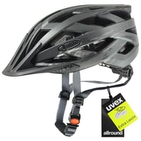 Cyklistická prilba Uvex I-VO CC - matná čierna/dymová, obvod hlavy 56 – 60 cm 1